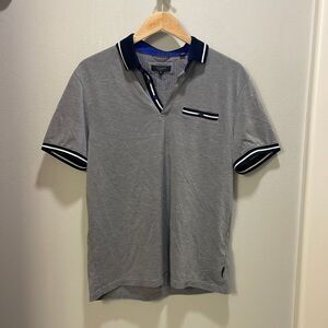 Ted Baker mens short sleeve collared tee shirt